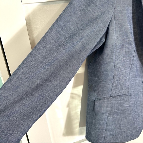 Talbots Women's Blue Linen Look Blazer in Size 18 - Picture 6 of 16